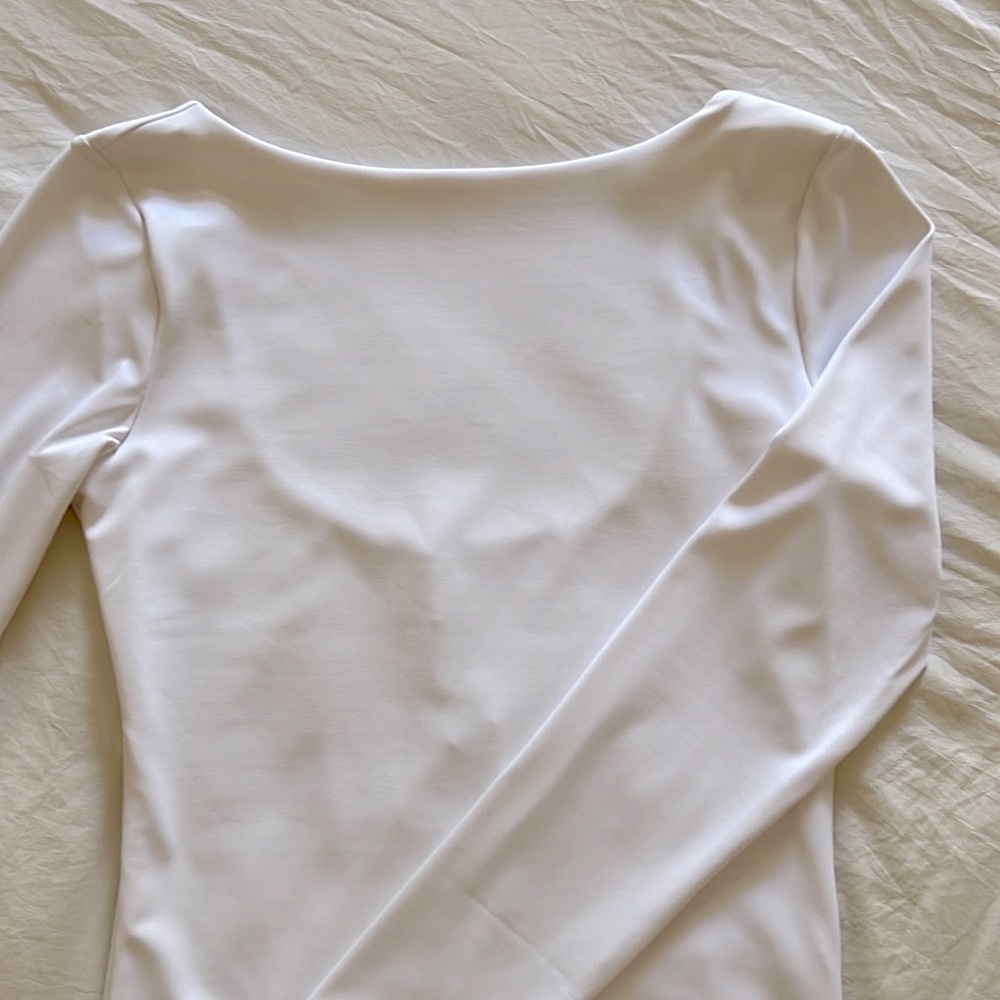NWT Express Low Back Bodysuit - White